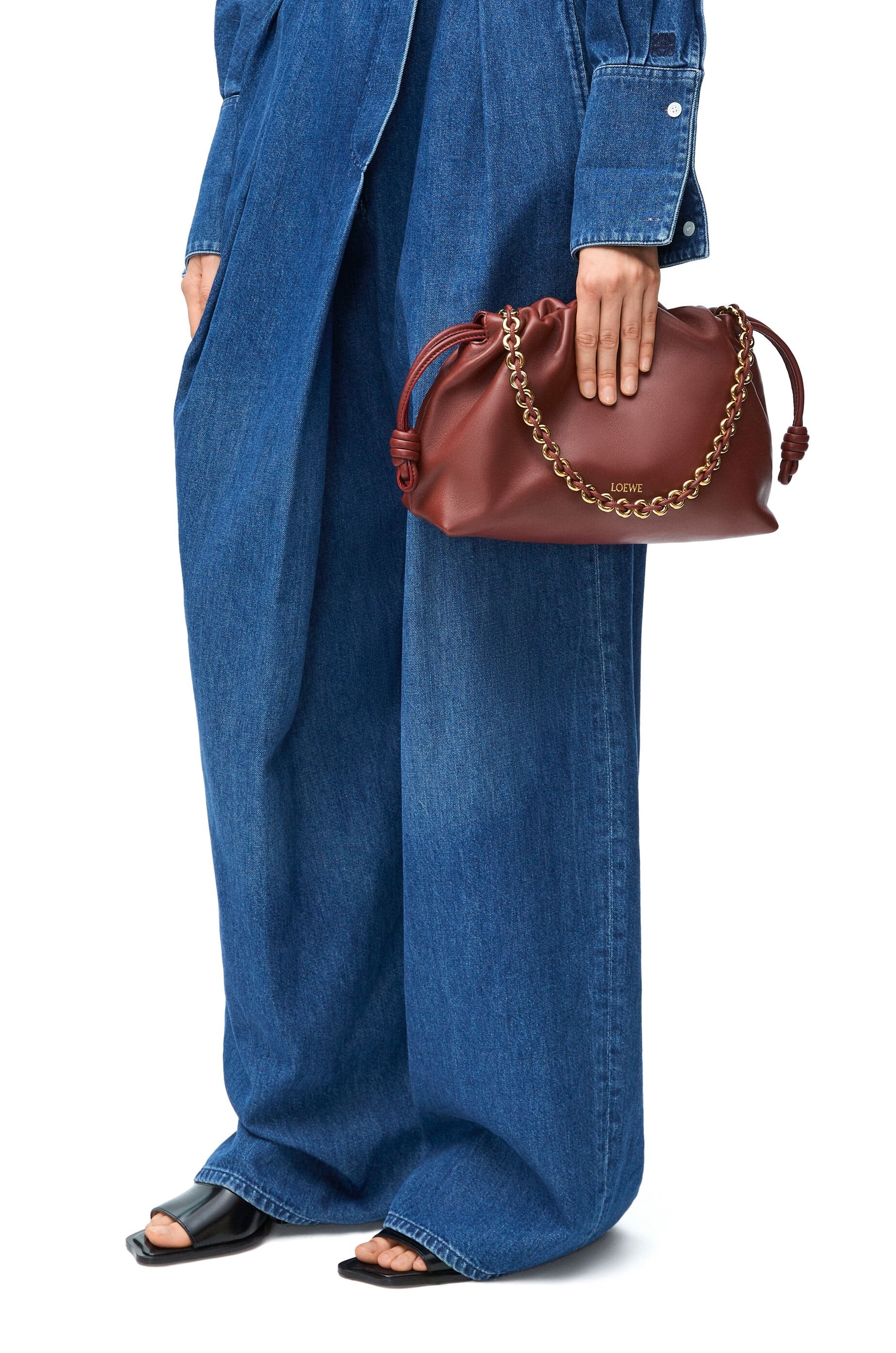 Medium Flamenco purse in mellow nappa lambskin - 3
