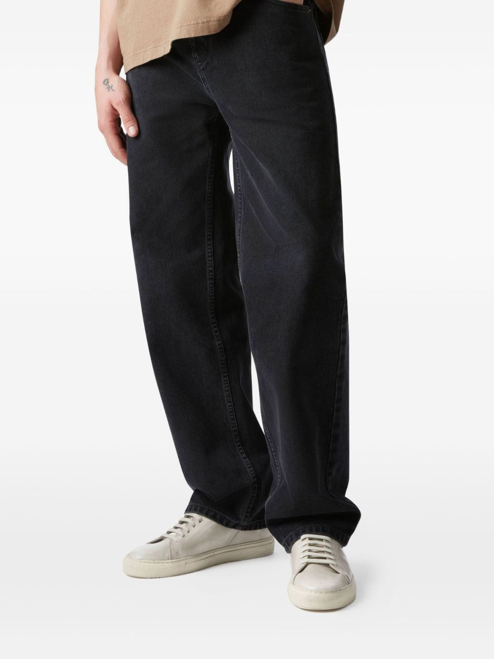 Clean 90 leather-detail sneakers - 5