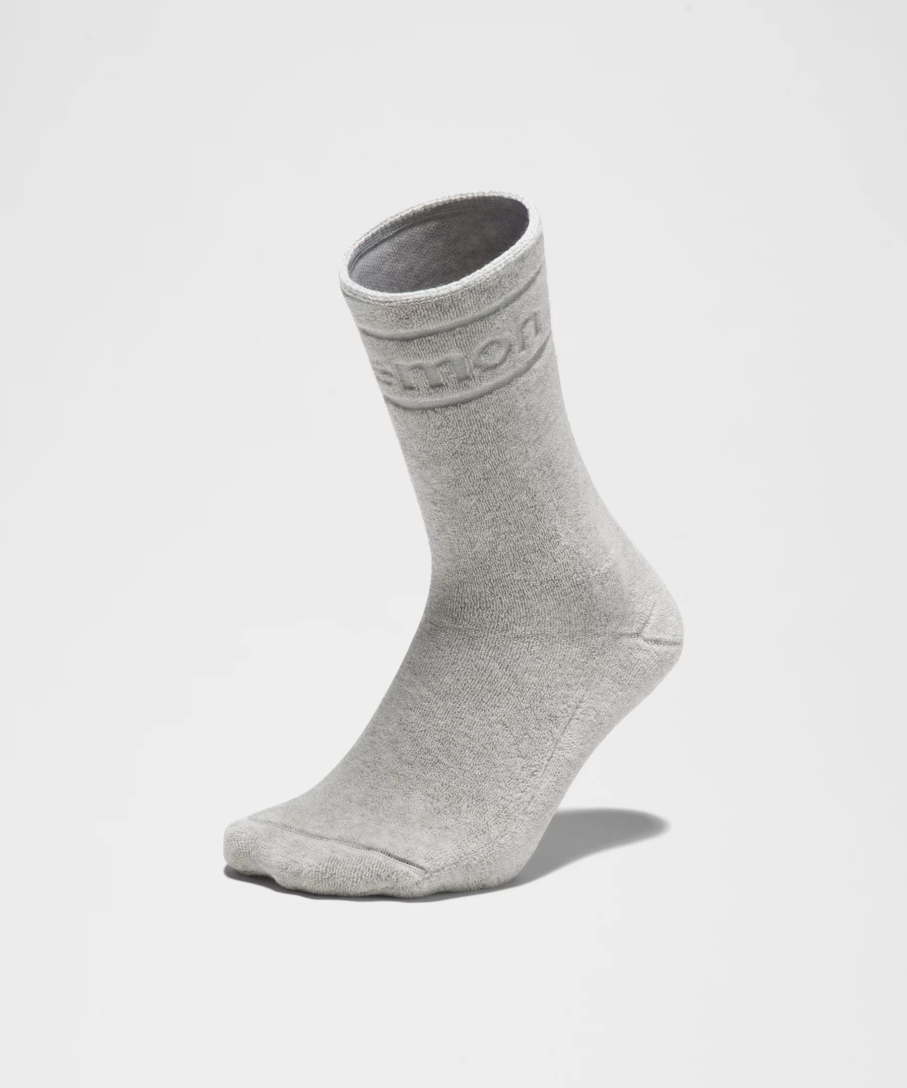 Unisex Terry Crew Socks - 3