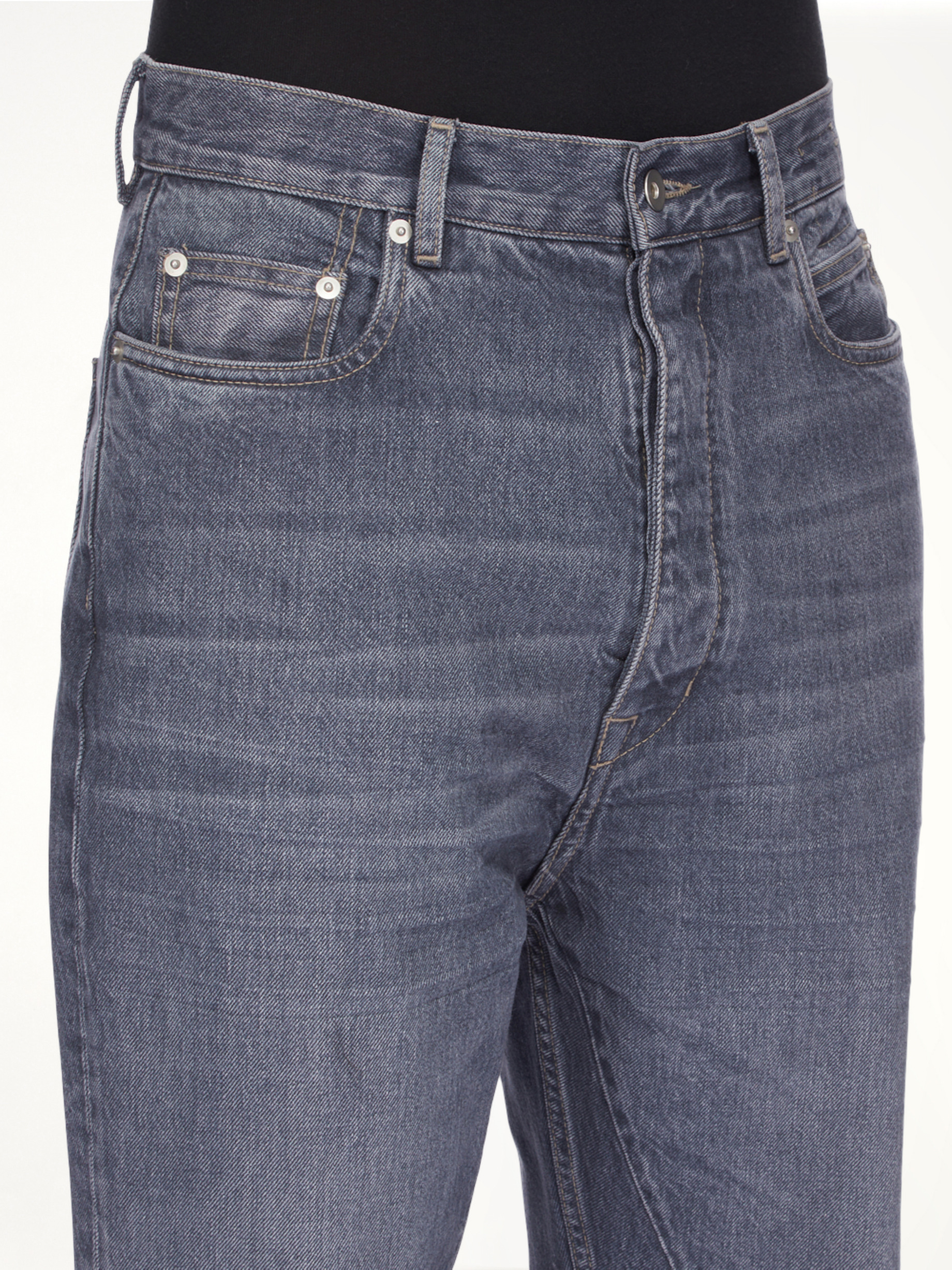 Bolan Bootcut in Washed Grey - 3