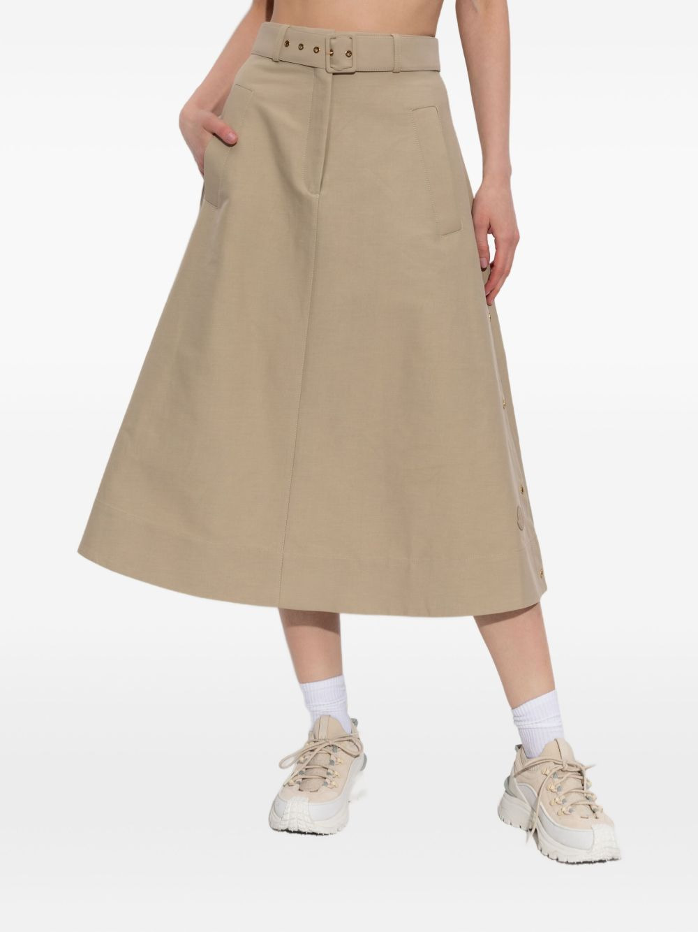 cotton mini skirt - 3