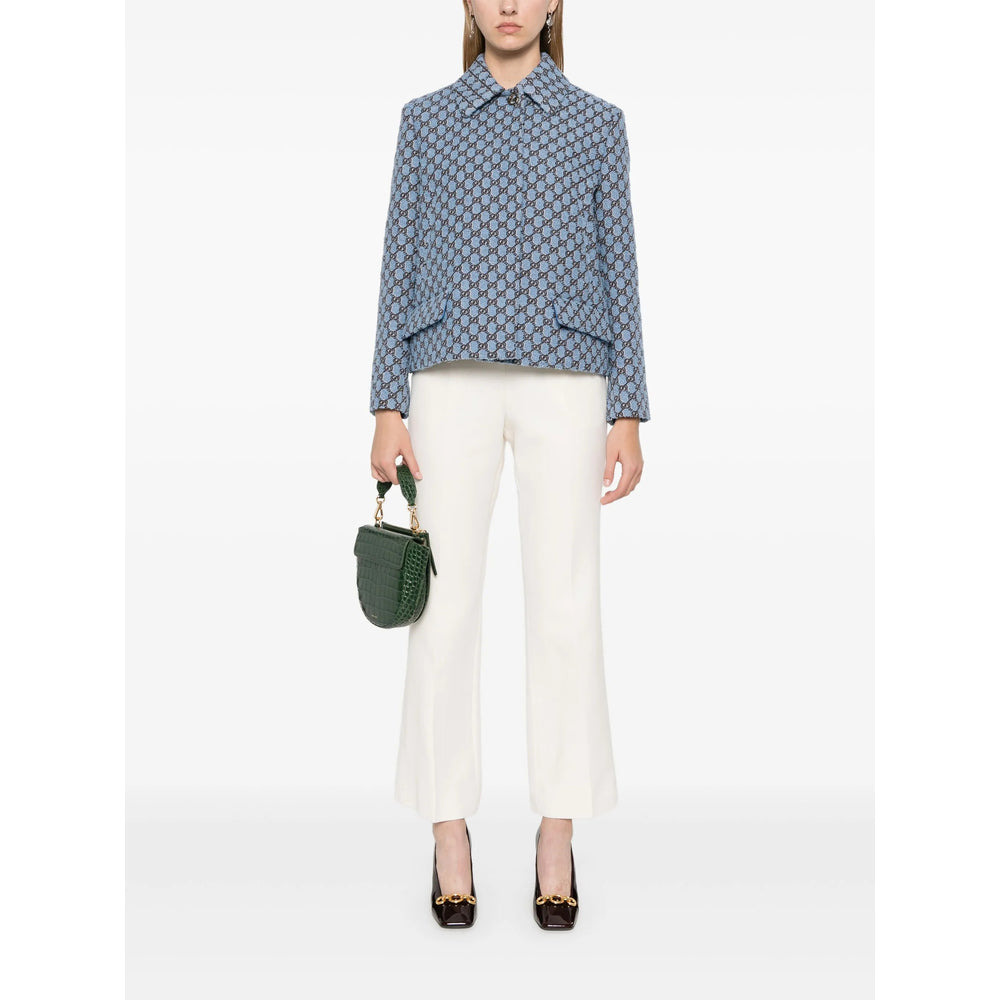 Gucci Neutrals Trousers - Flared Trousers Women - 4