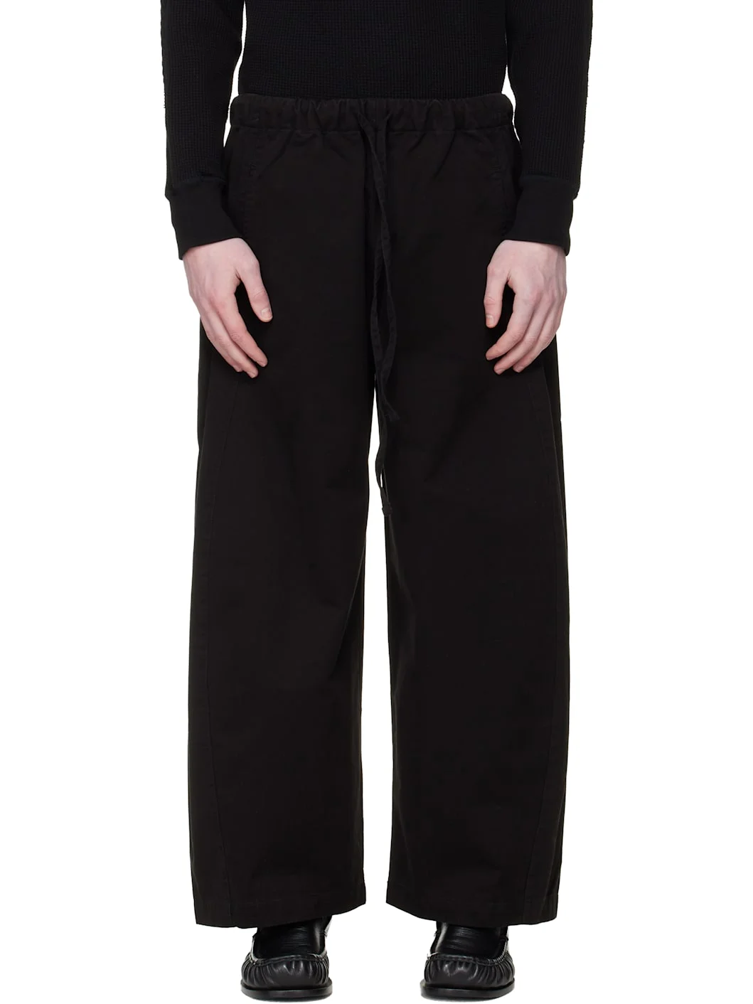 Black Loft Trousers - 1