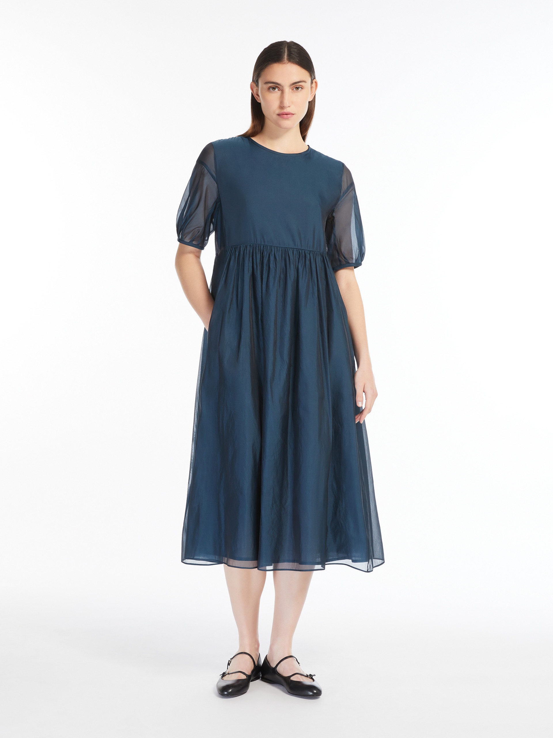 FATOSO Cotton and silk organza dress - 2