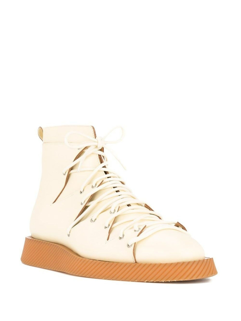 Jil Sander leather sneakers outlook