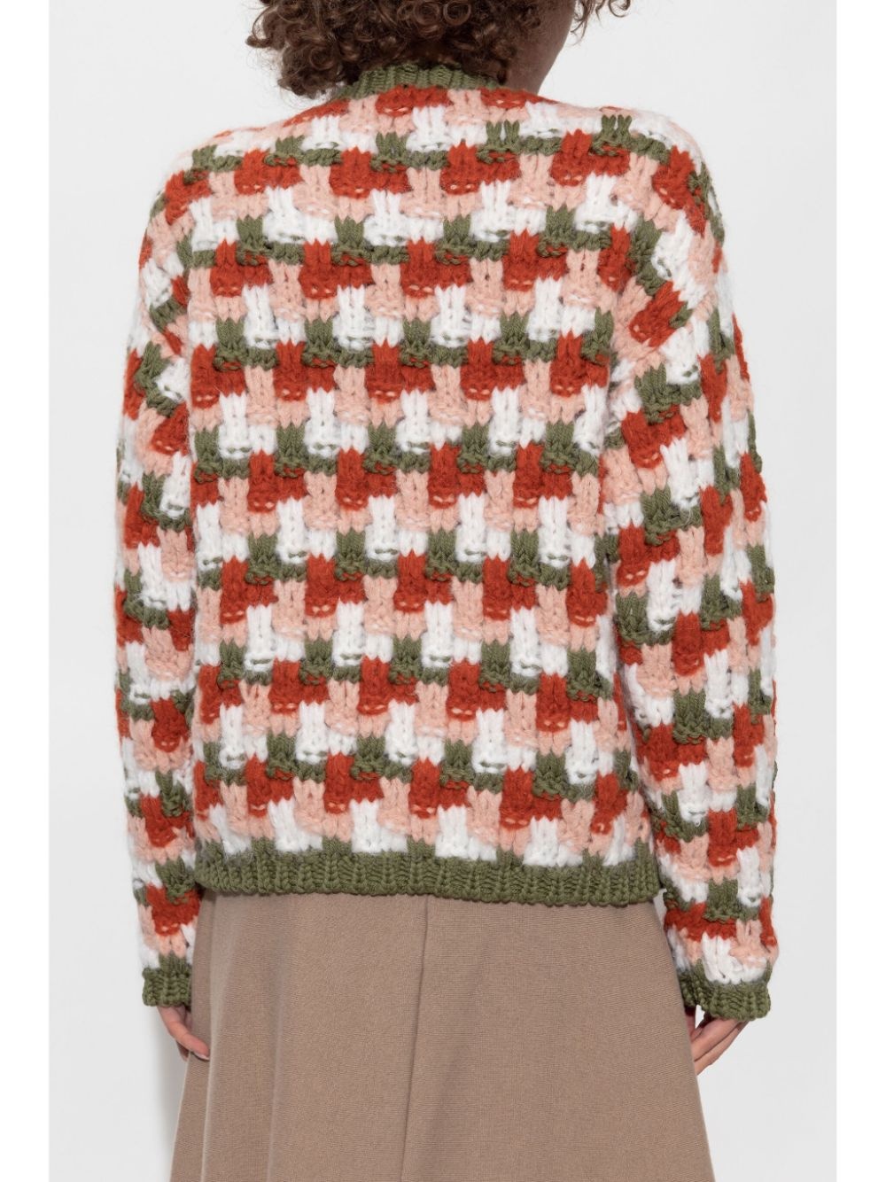 chunky-knit jumper - 4