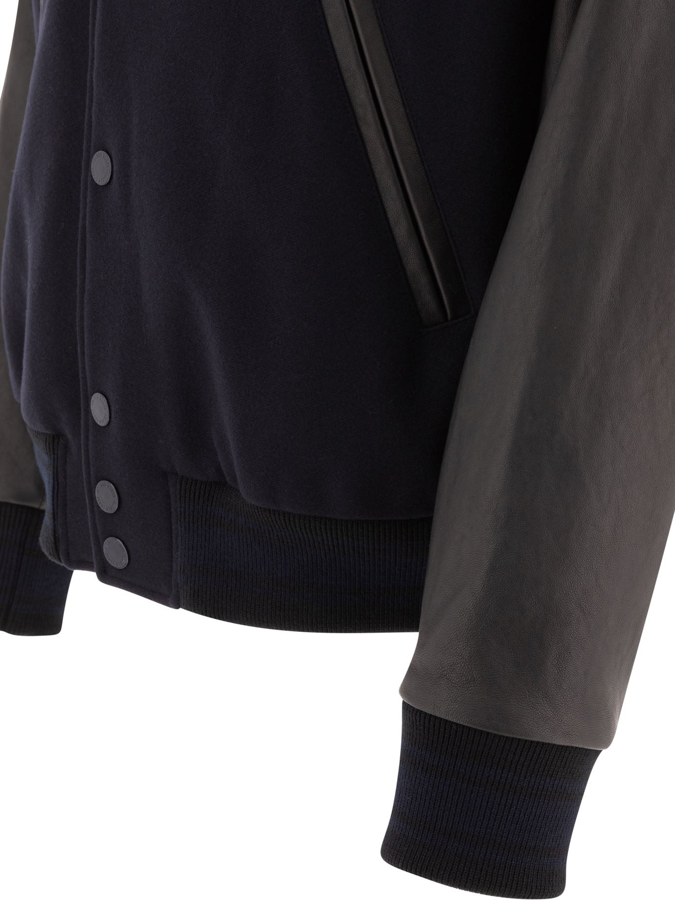 Golden Goose Wool And Leather Bomber Jacket - 4