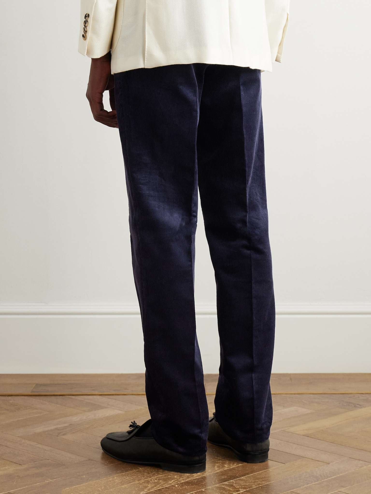 Gregory Straight-Leg Cotton-Corduroy Trousers - 4