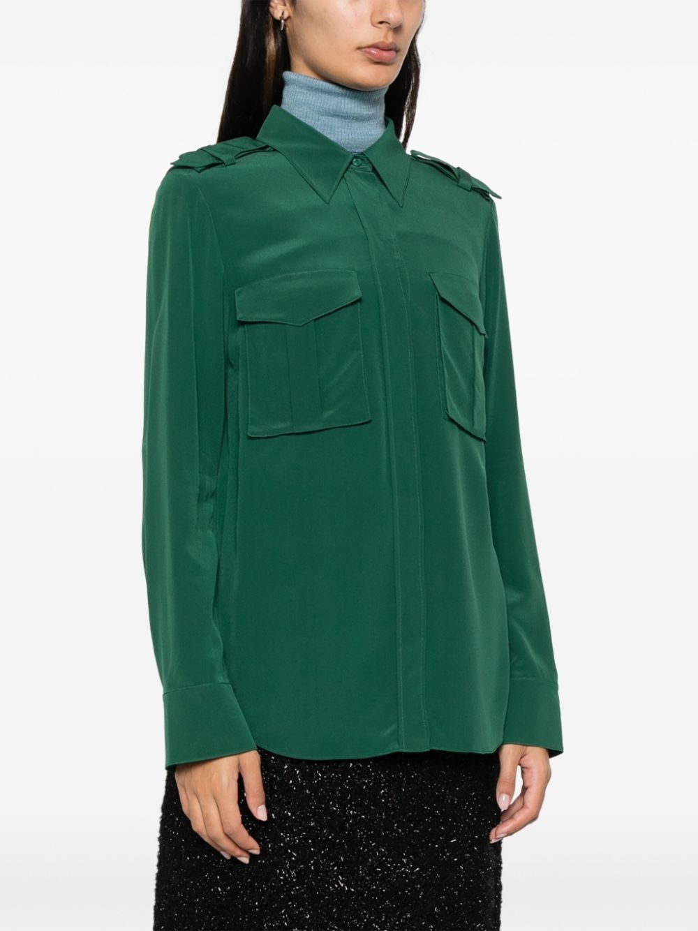 silk shirt - 3