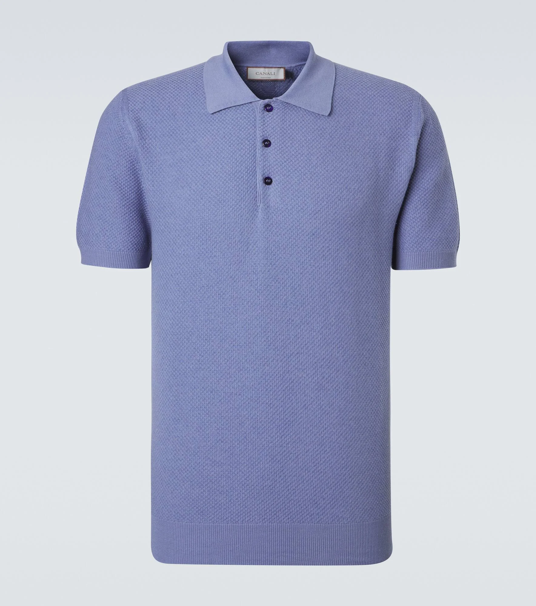 Cotton polo shirt - 1