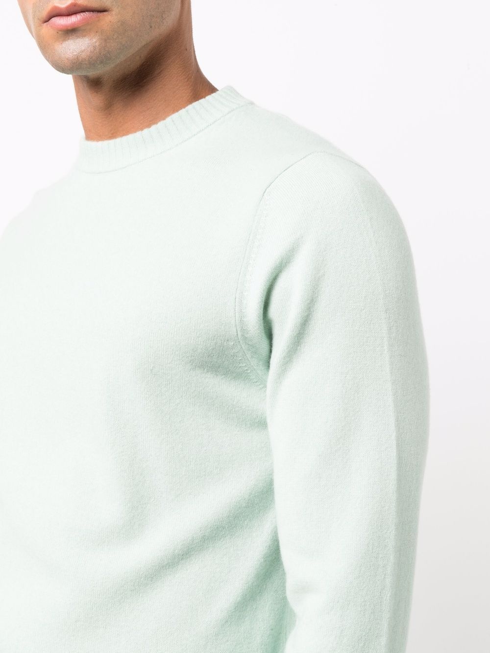 crewneck cashmere jumper - 5