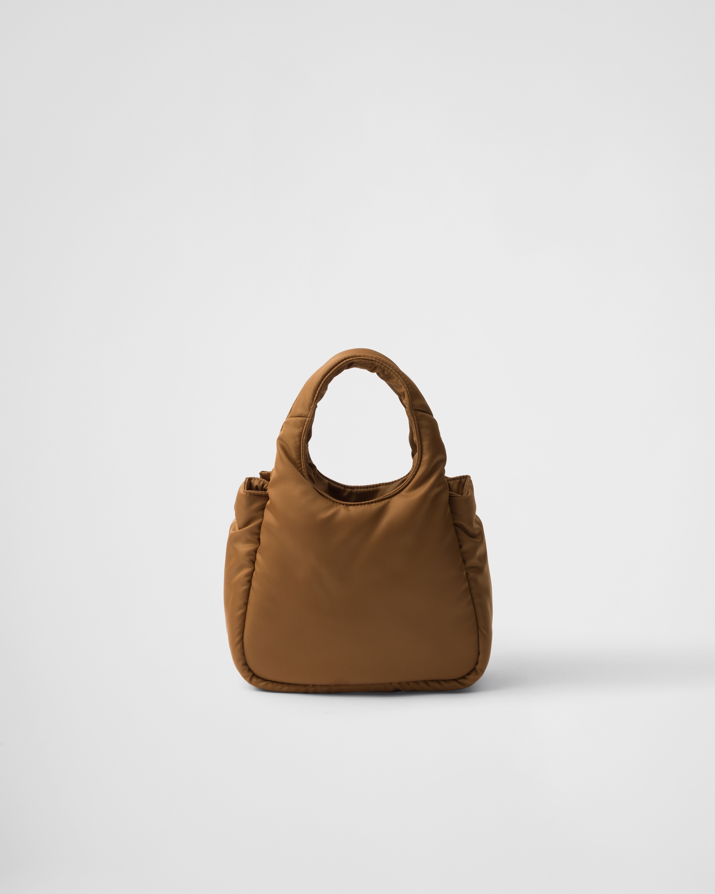 Padded Re-Nylon mini-bag with bow - 4