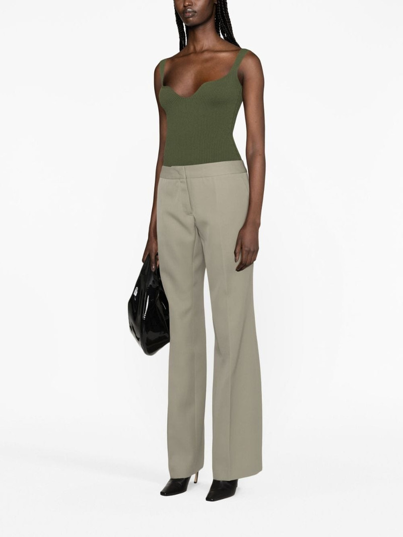 Jil Sander wool flared trousers outlook
