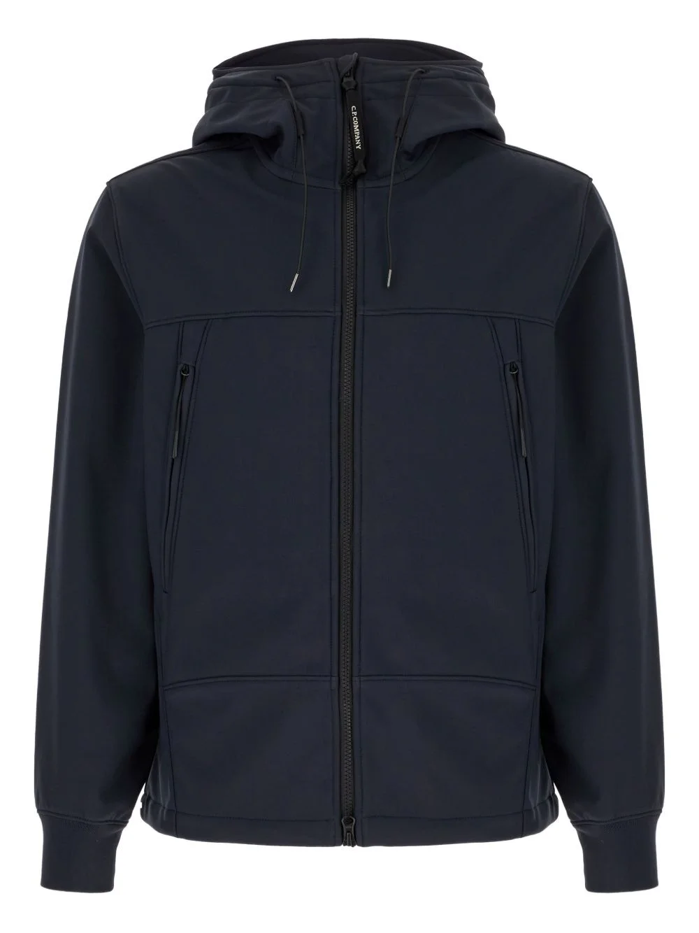 hooded zip-fastening jacket - 1