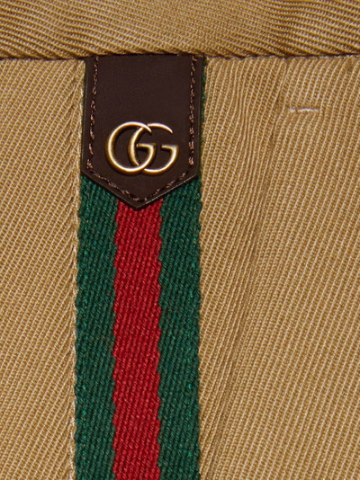 GUCCI Web-detail tailored trousers outlook