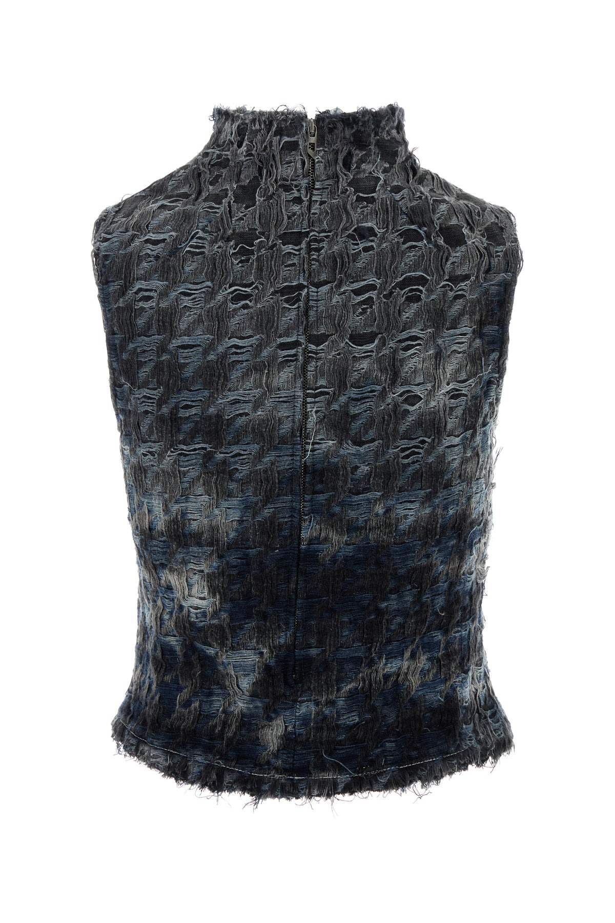 Multicolor denim top - 2