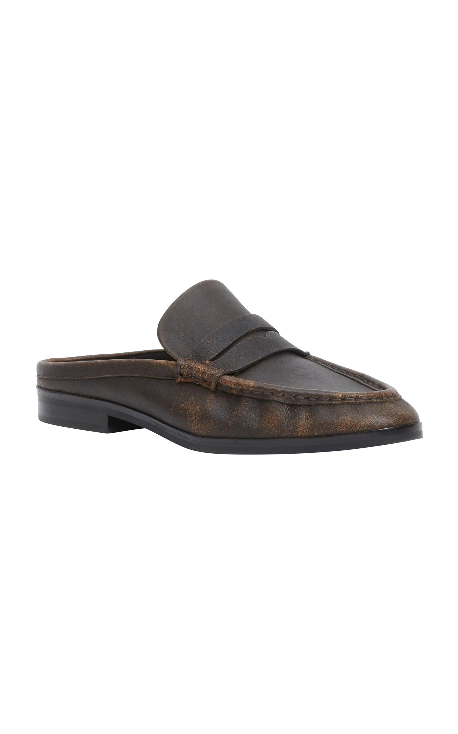 Dean Leather Loafer Mules brown - 6