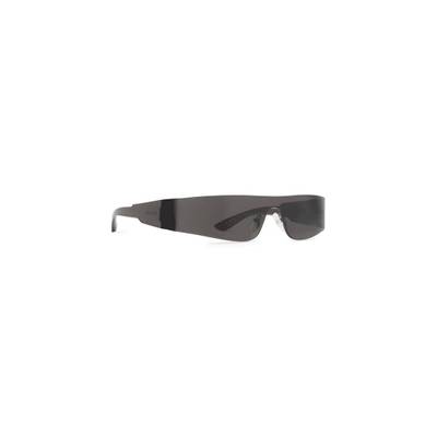 BALENCIAGA Mono Rectangle Sunglasses in Black outlook
