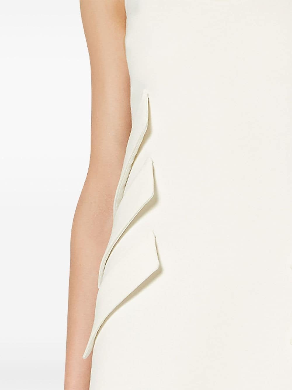 scoop-neck minidress - 5