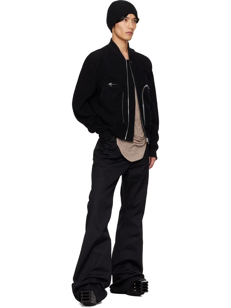 Rick Owens Black Concordians Bauhaus Flight Jacket outlook