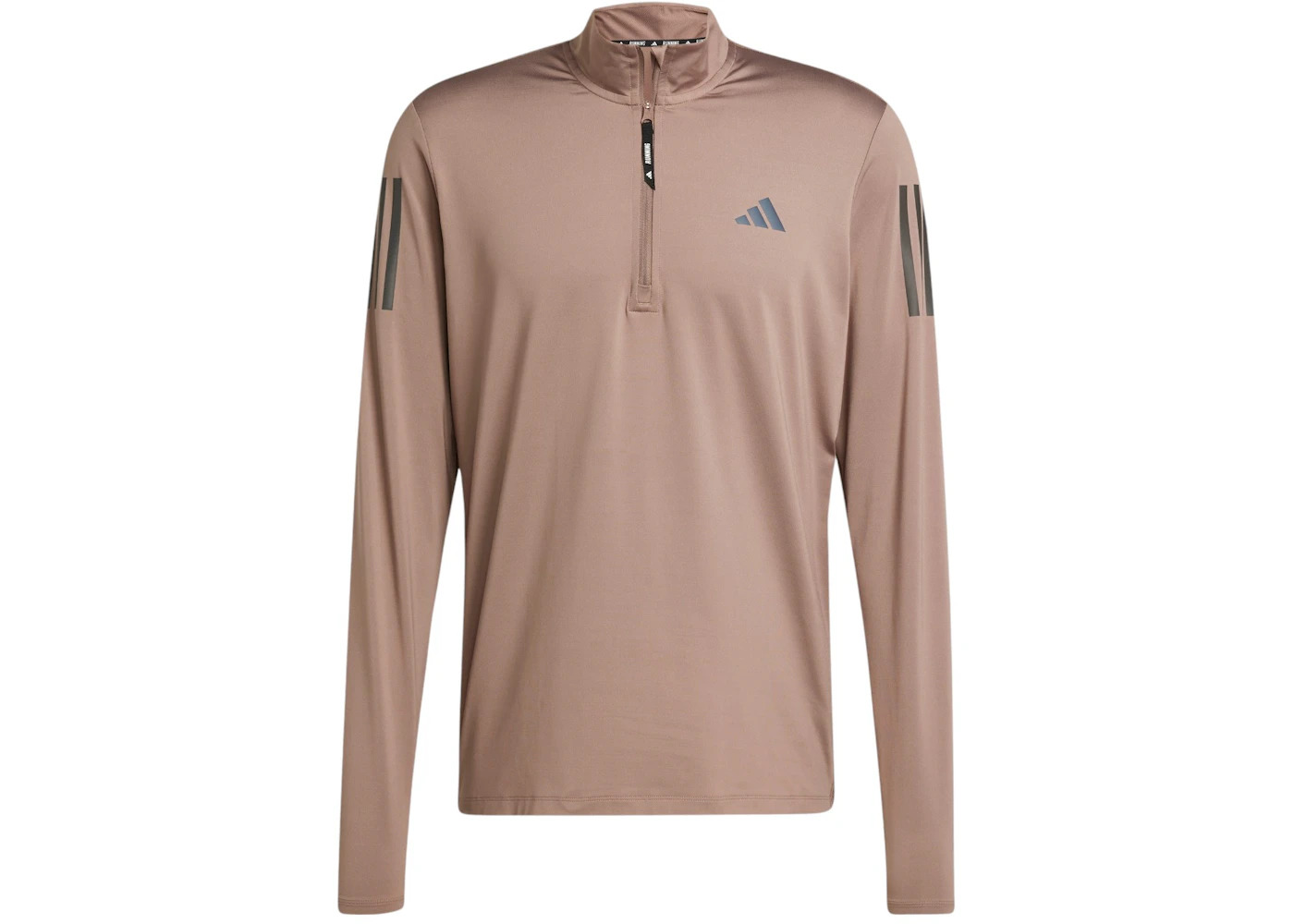 adidas Own The Run Half-Zip Trace Brown - 1