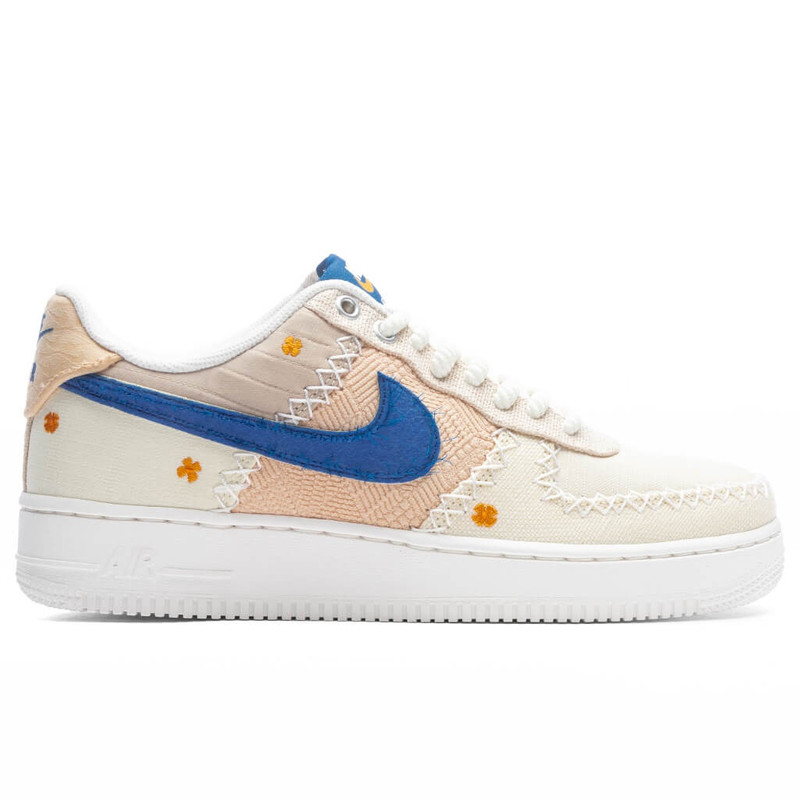 NIKE AIR FORCE 1 '07 PRM - SAIL/DARK MARINA BLUE/COCONUT MILK - 1