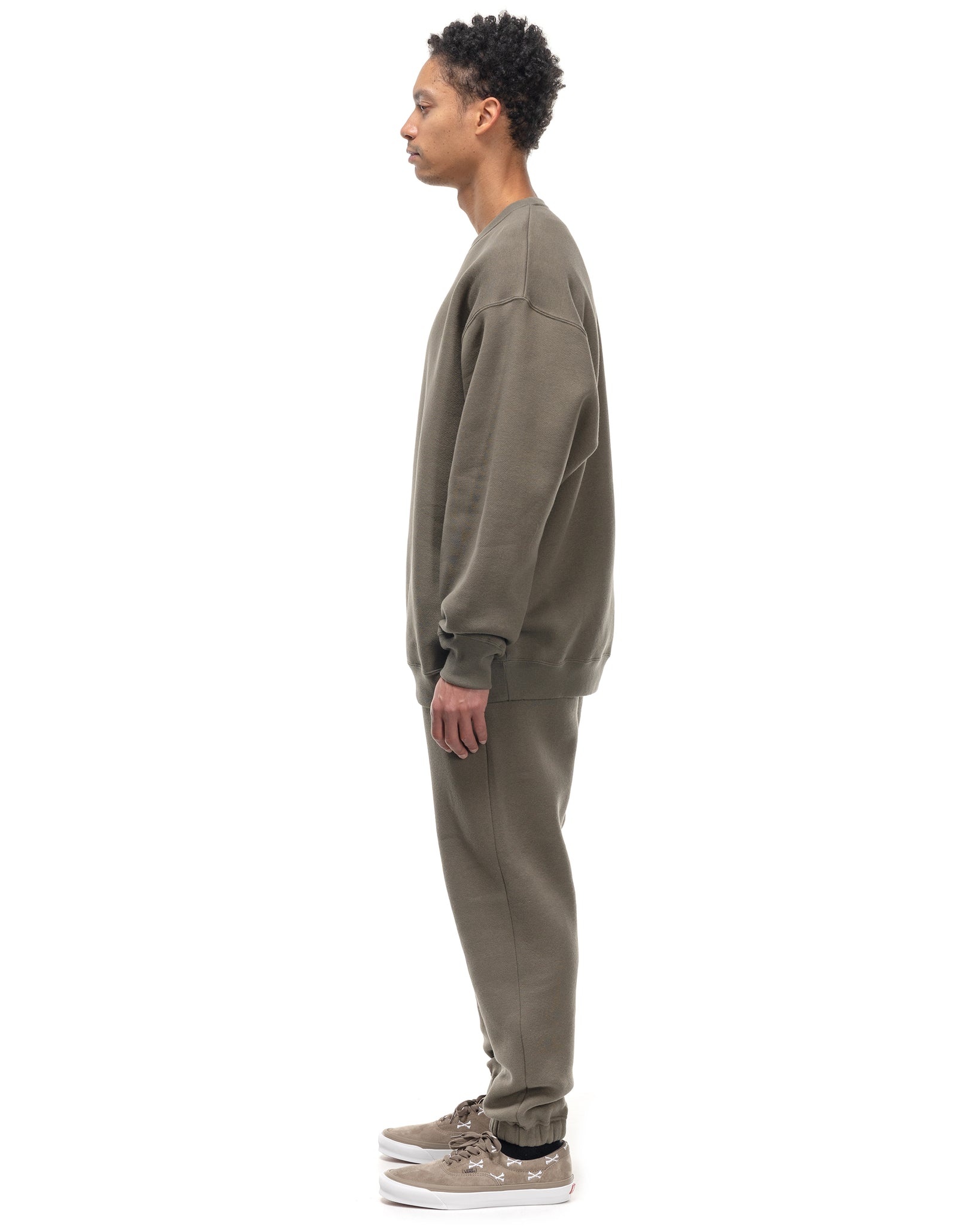 ALL / TROUSERS / COTTON OLIVE DRAB - 3