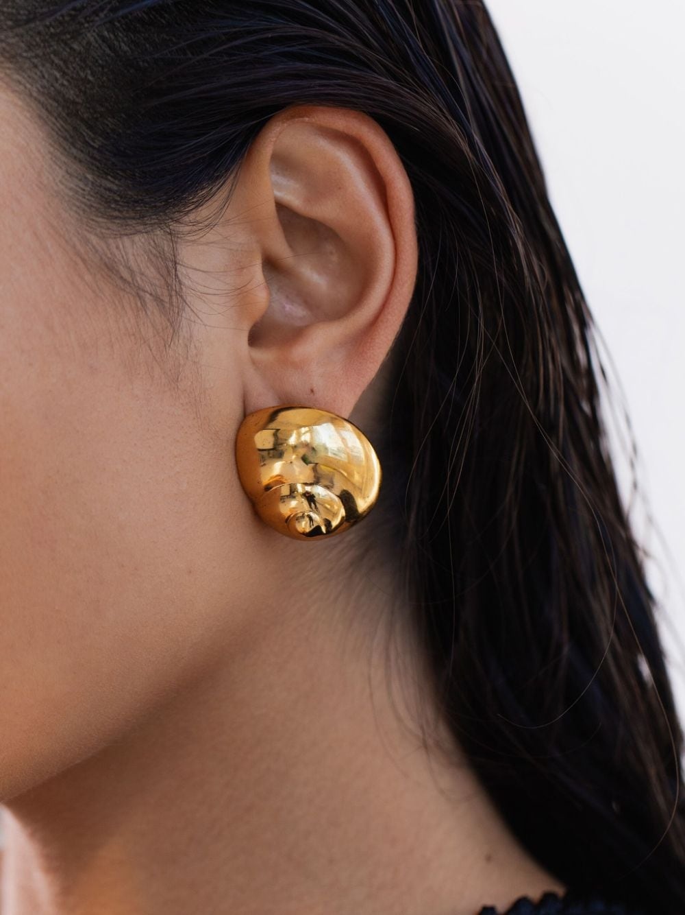 Natica polished-finish earrings - 3