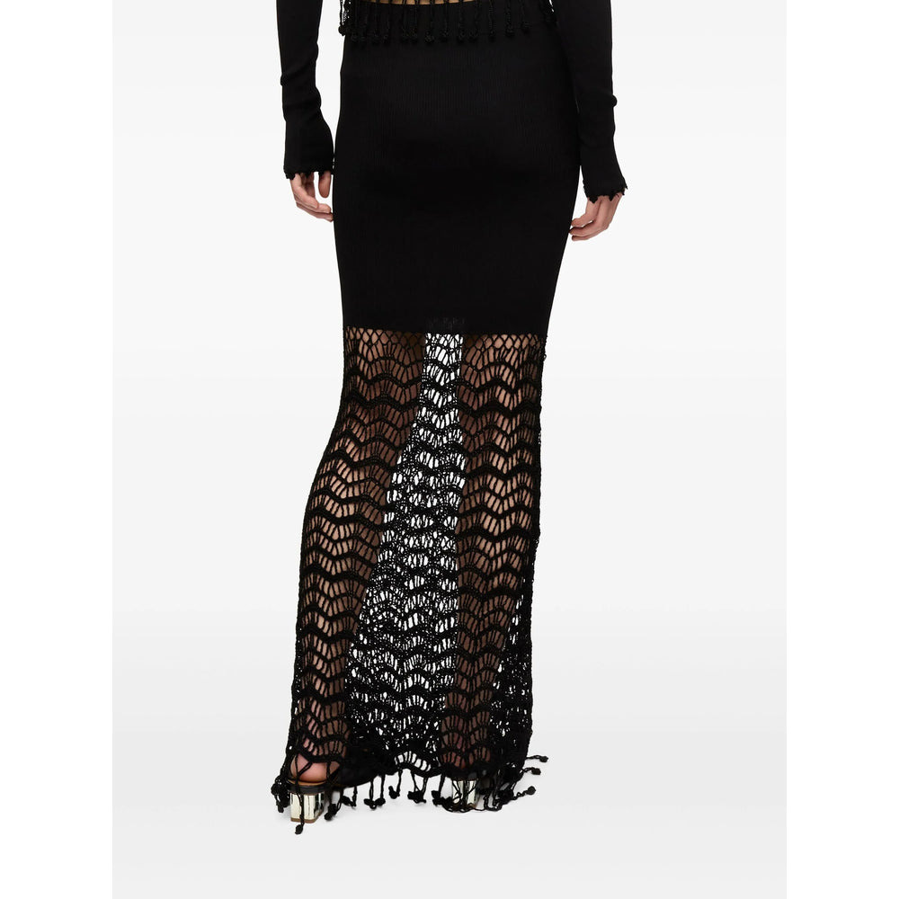 Ganni Black Skirts - Straight Skirts Women - 3