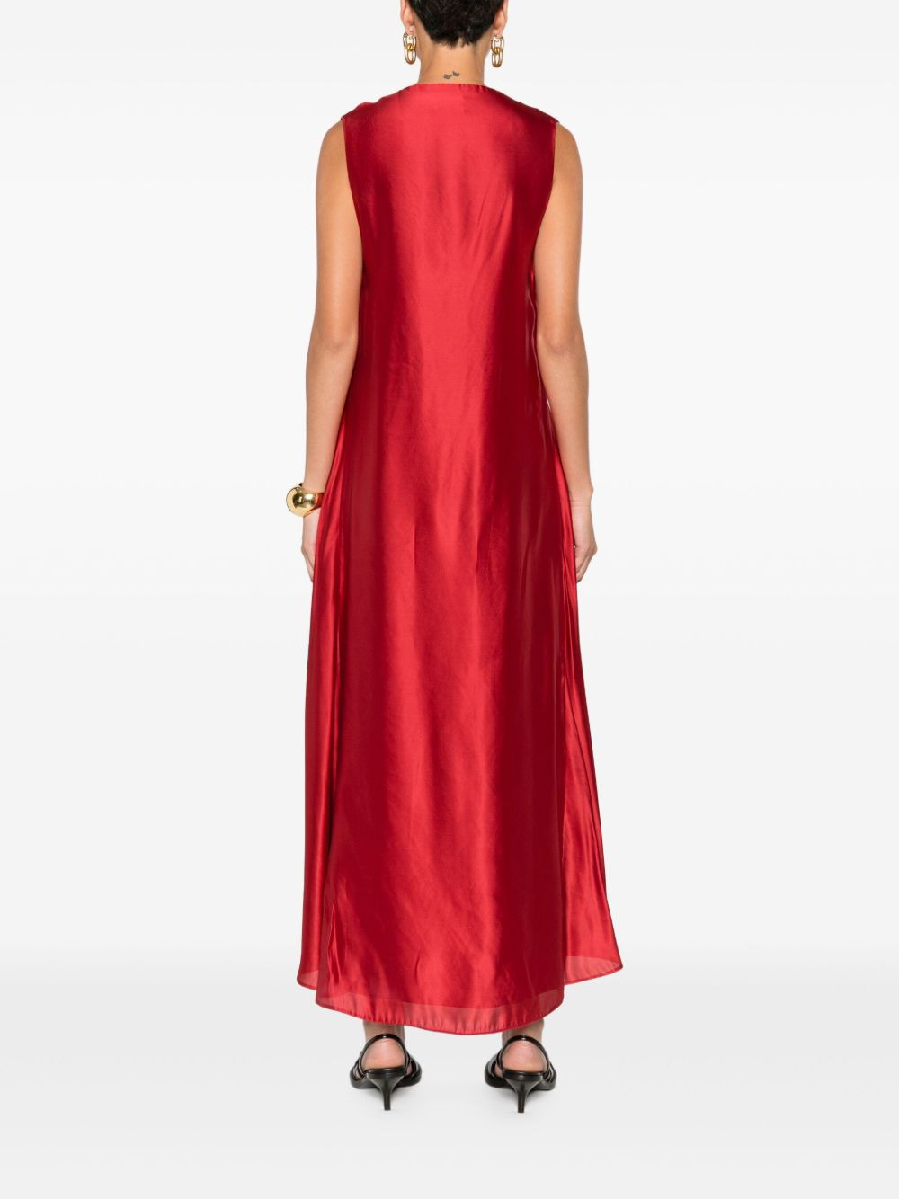 Syd V-neck dress - 4
