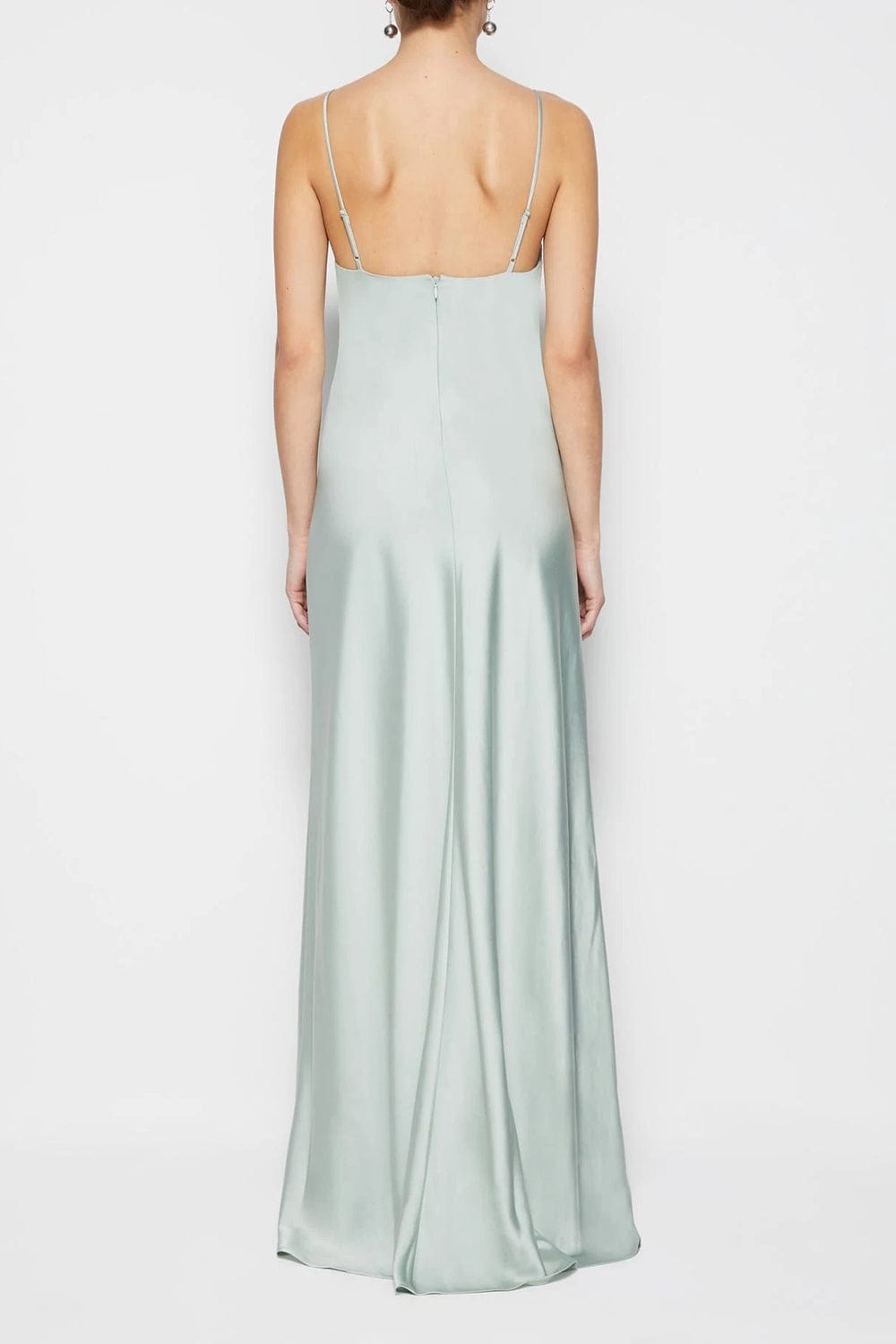 Finley Crepe Satin Gown - 3