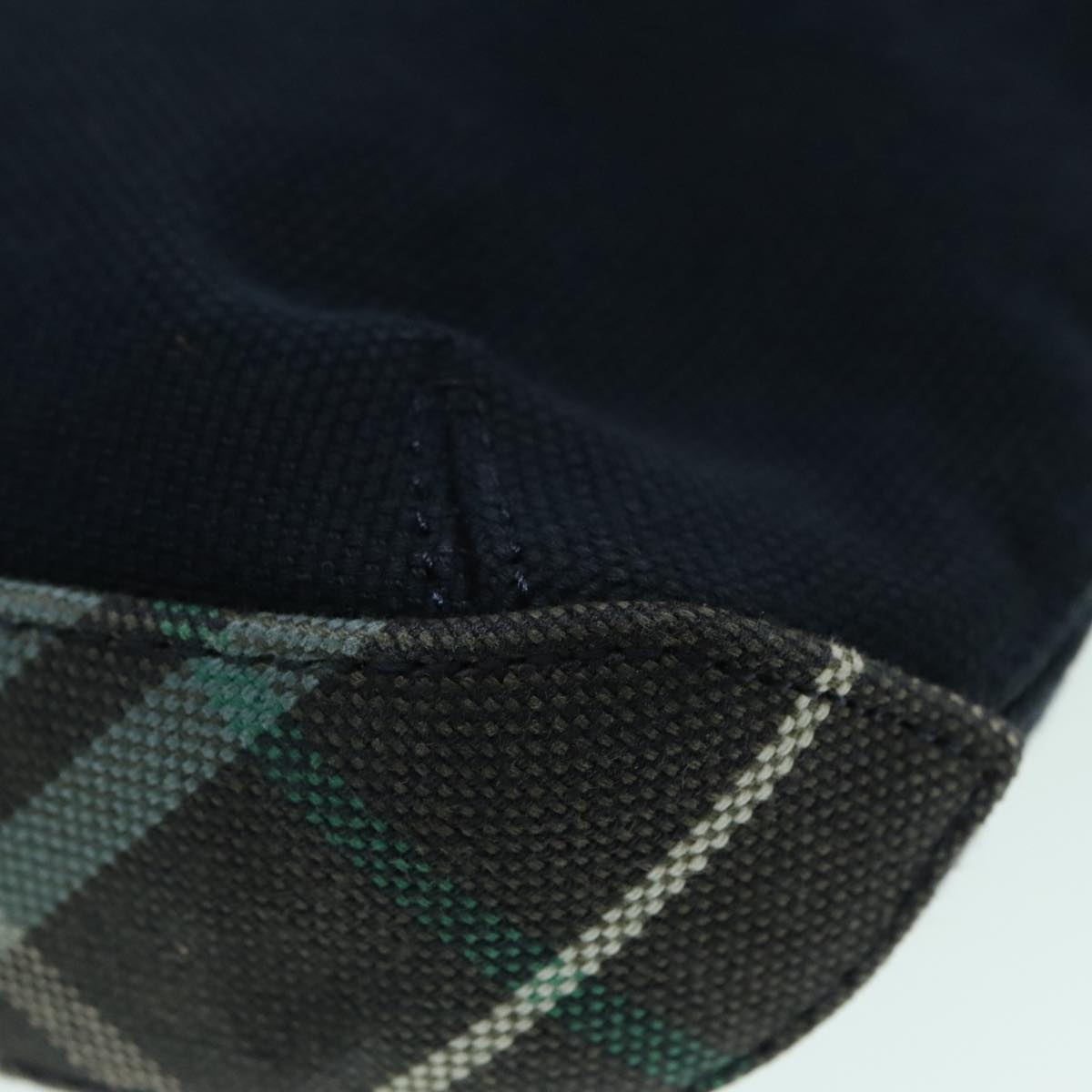 Burberry Blue Label Shoulder Bag Canvas Navy - 16