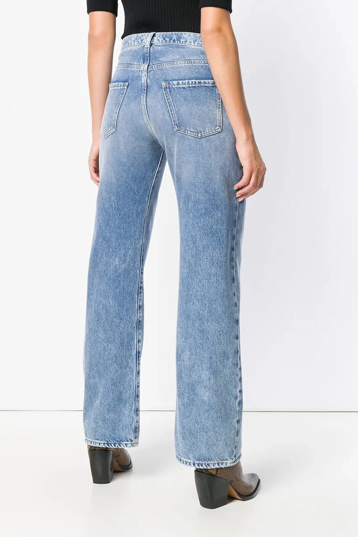 jeans tagli laterali - 2