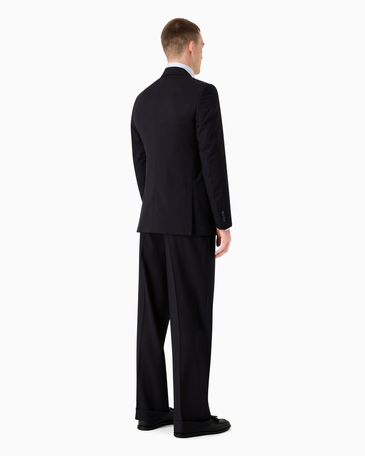 Virgin-wool double-breasted Royal Line suit - 3