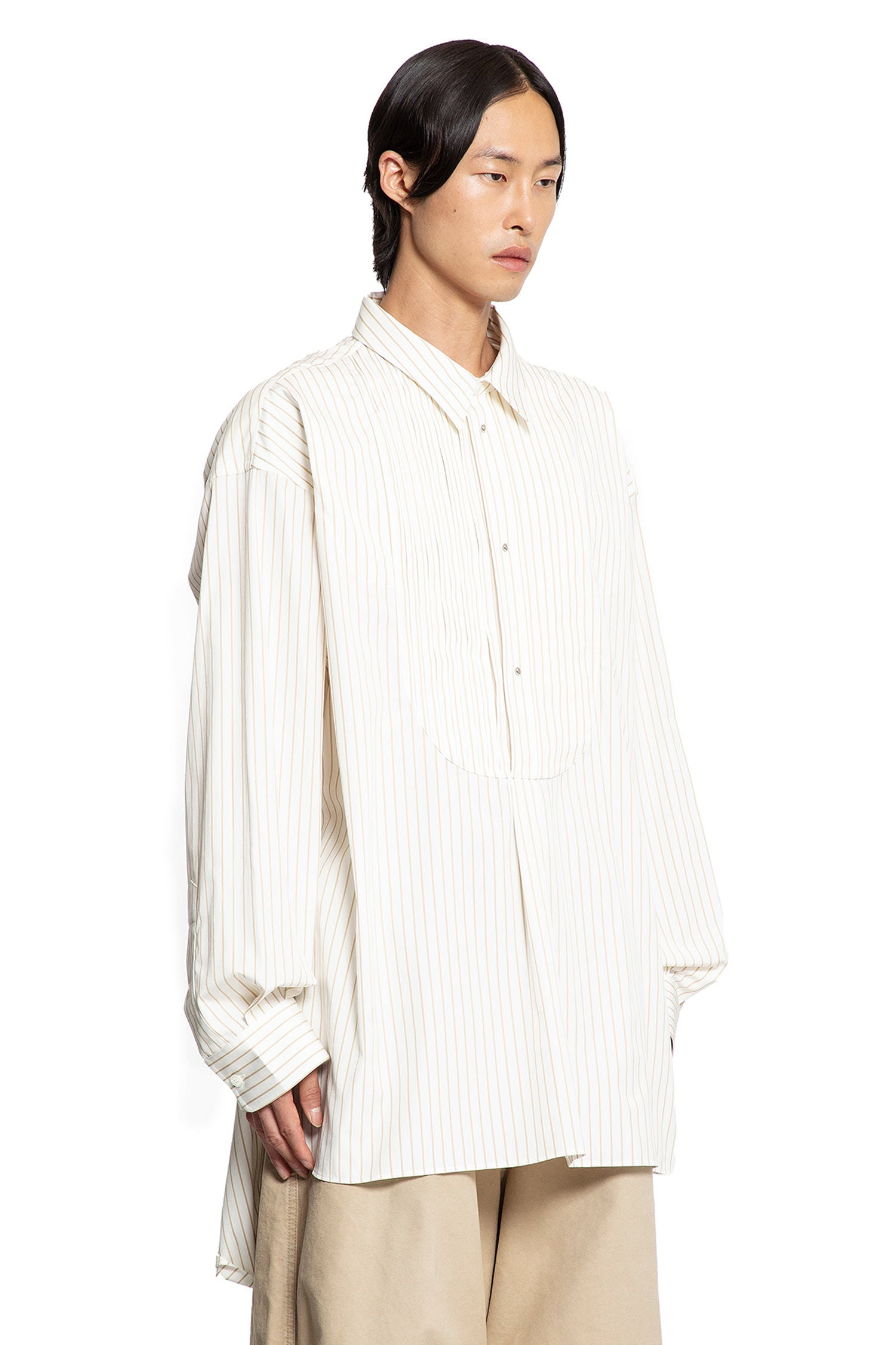 Pinstriped-Shirt-With-Bib - 2