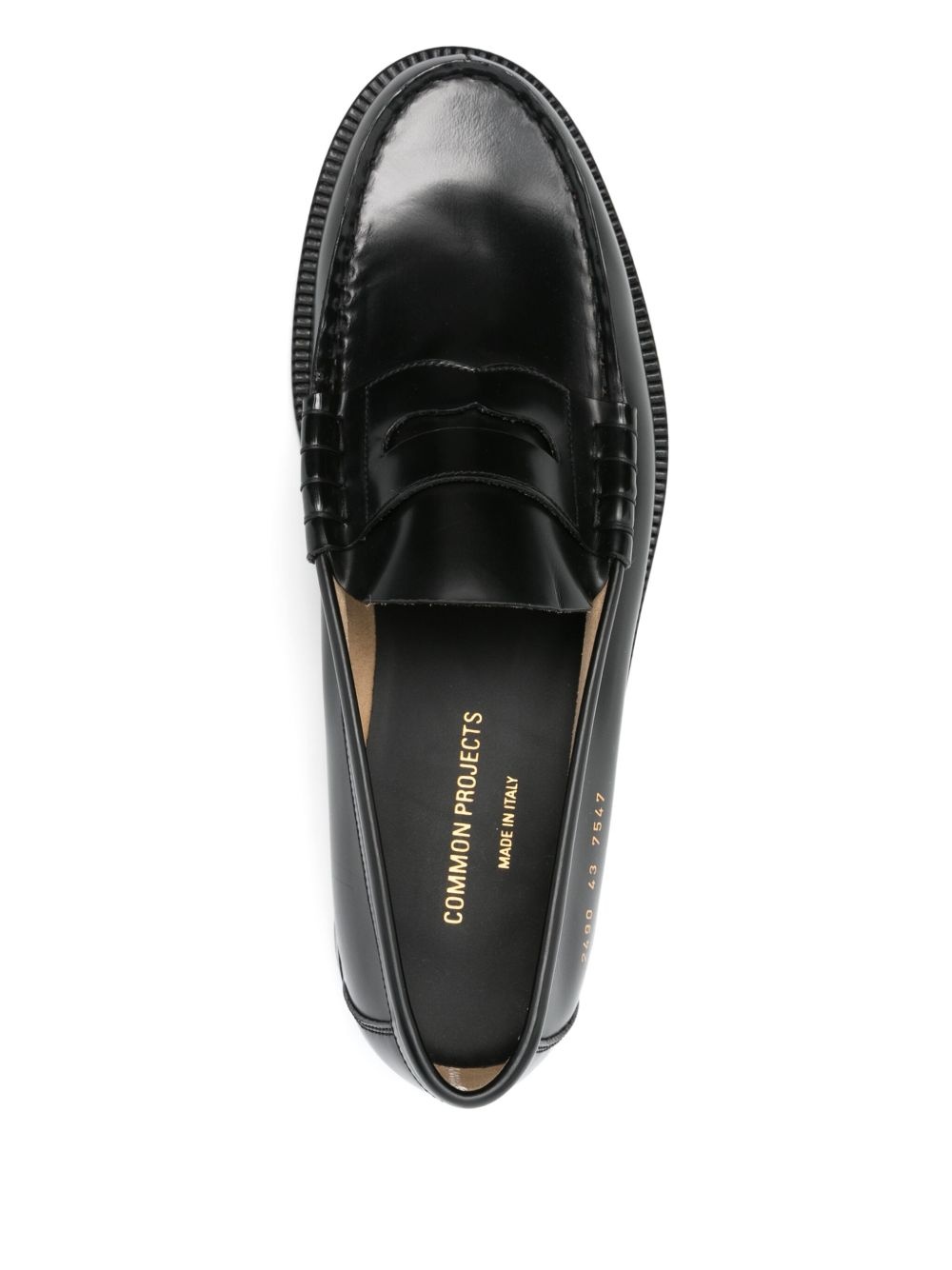 leather loafers - 4