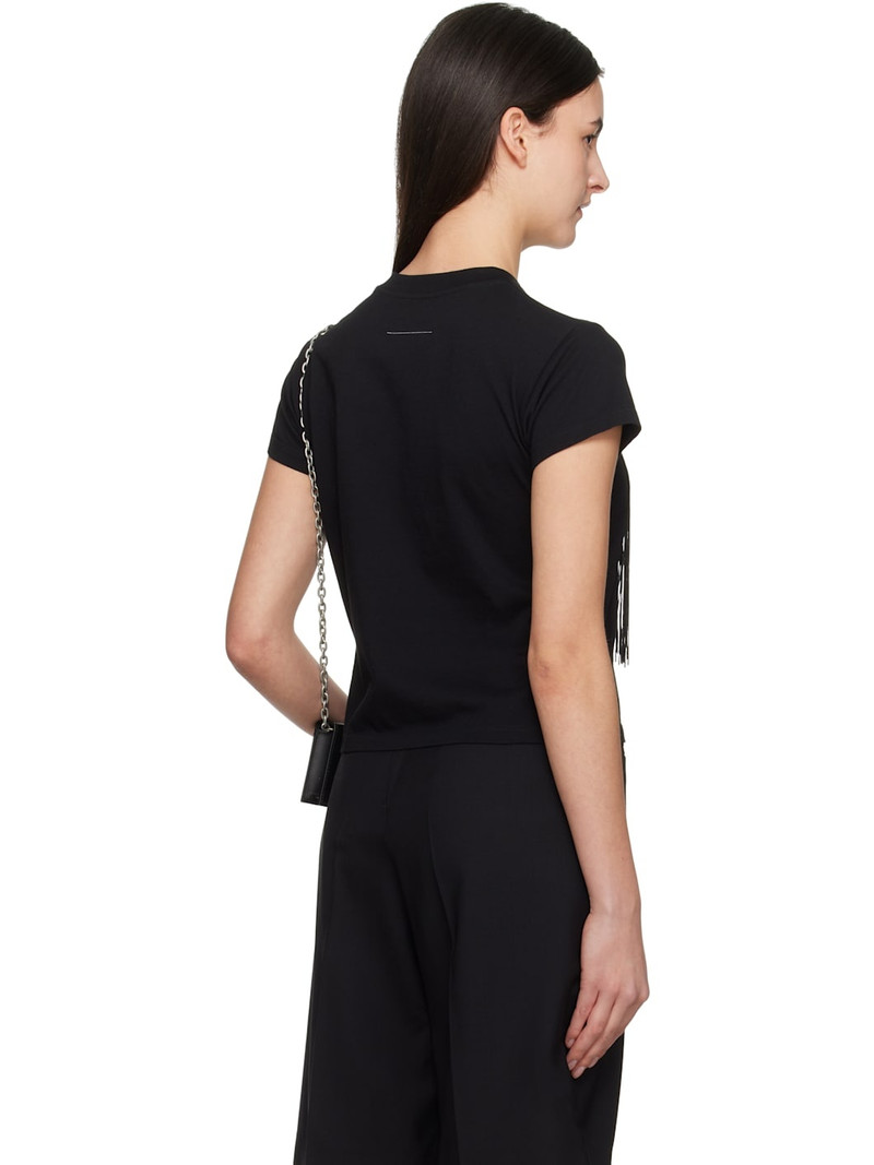 Black Fringe Logo T-shirt 3