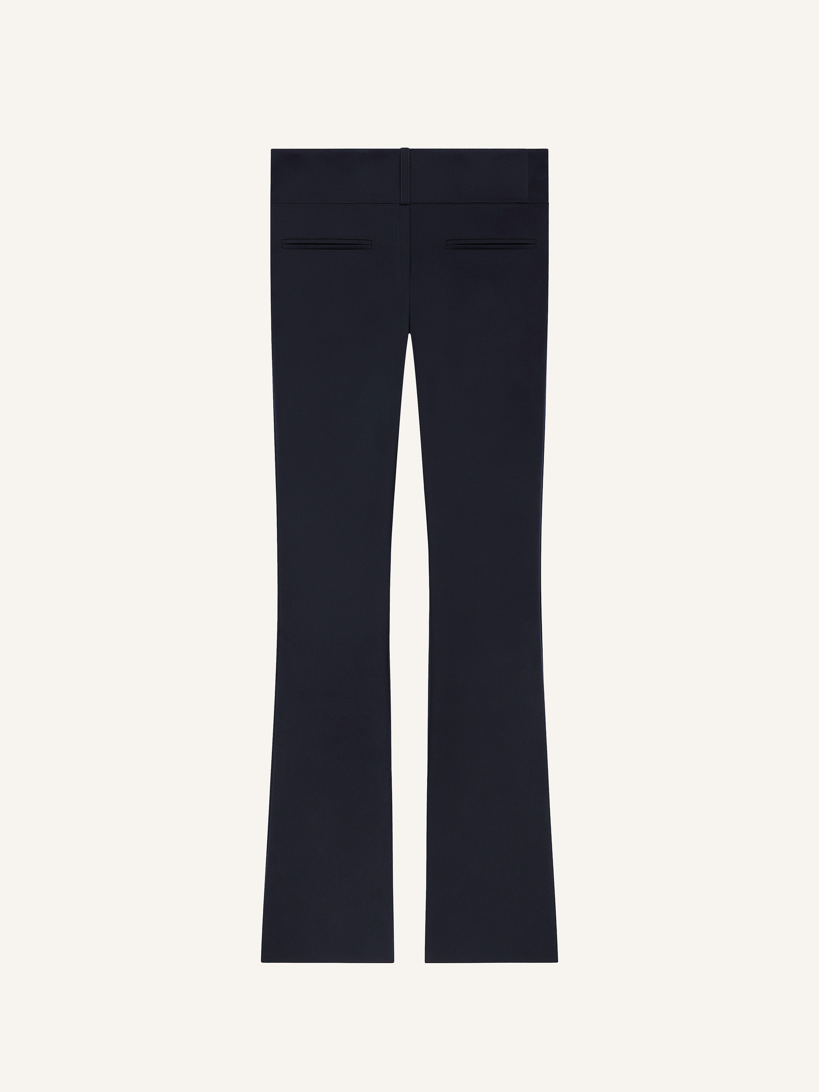 BELTED  BOOTCUT PANTS - 1