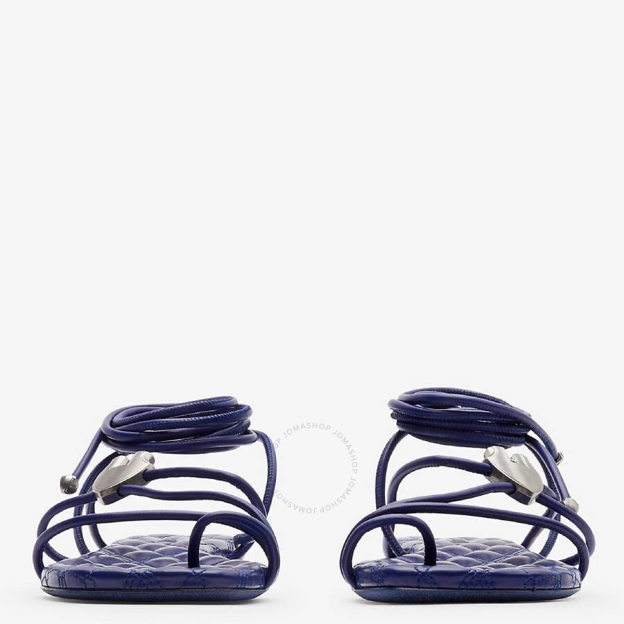 Burberry Leather Ivy Shield Sandals - 2