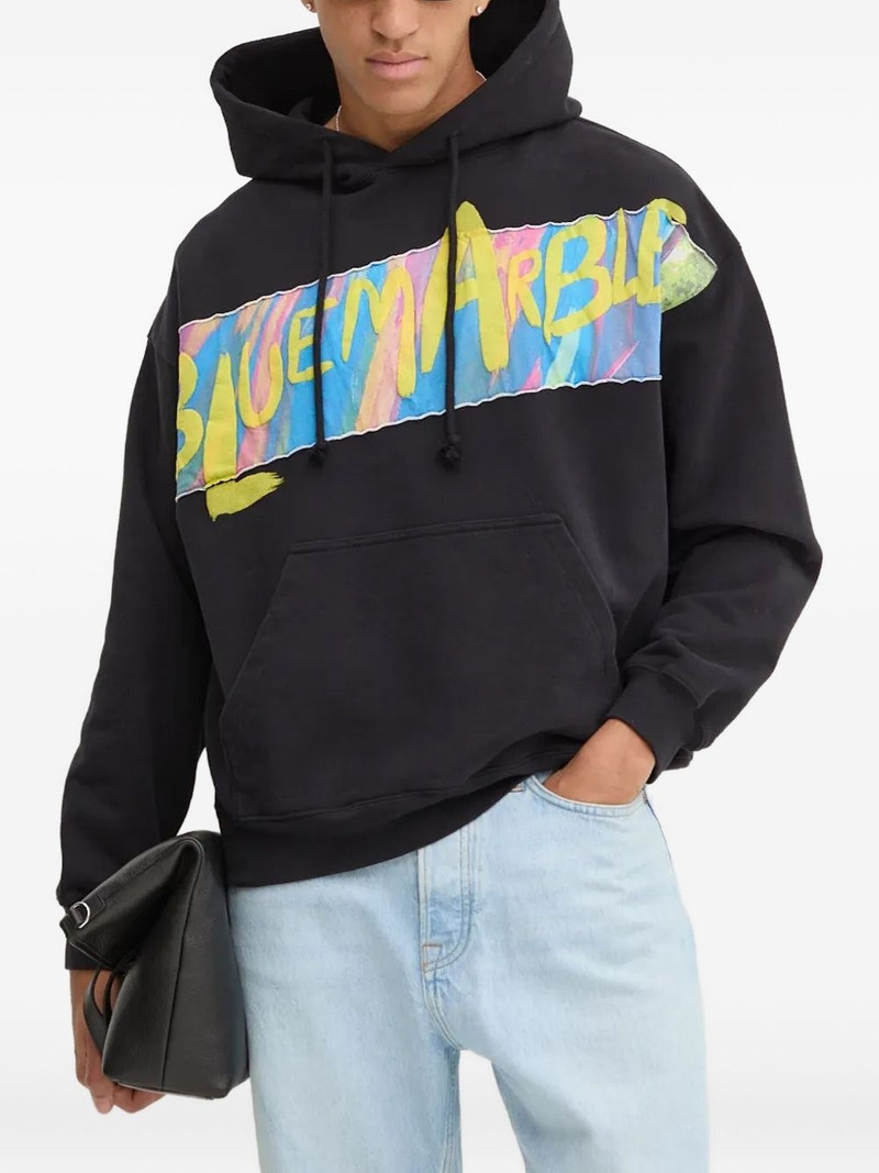 logo-print hoodie 1