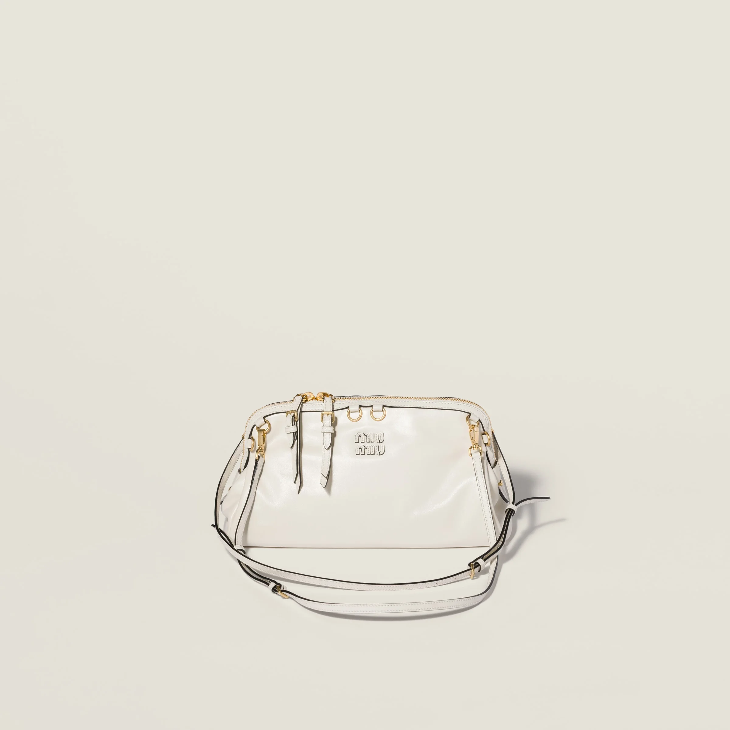 Caprice shiny leather clutch - 1