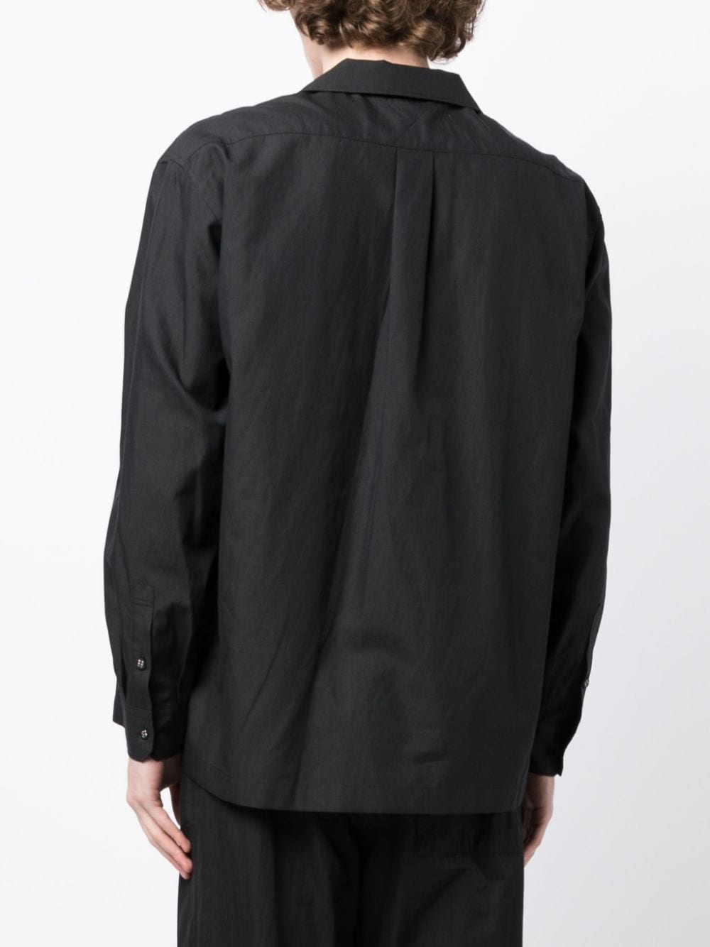 multi-pocket shirt jacket - 4