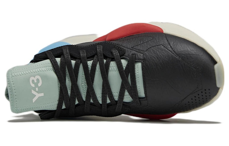 adidas Y-3 Kaiwa 'Black Blush Green' GX1052 - 5