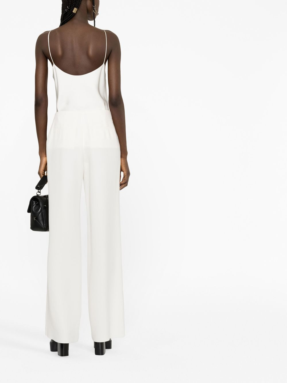 tailored wide-leg trousers - 4