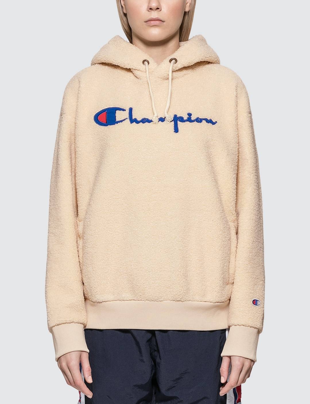 Fleece Big Script Hoodie - 1