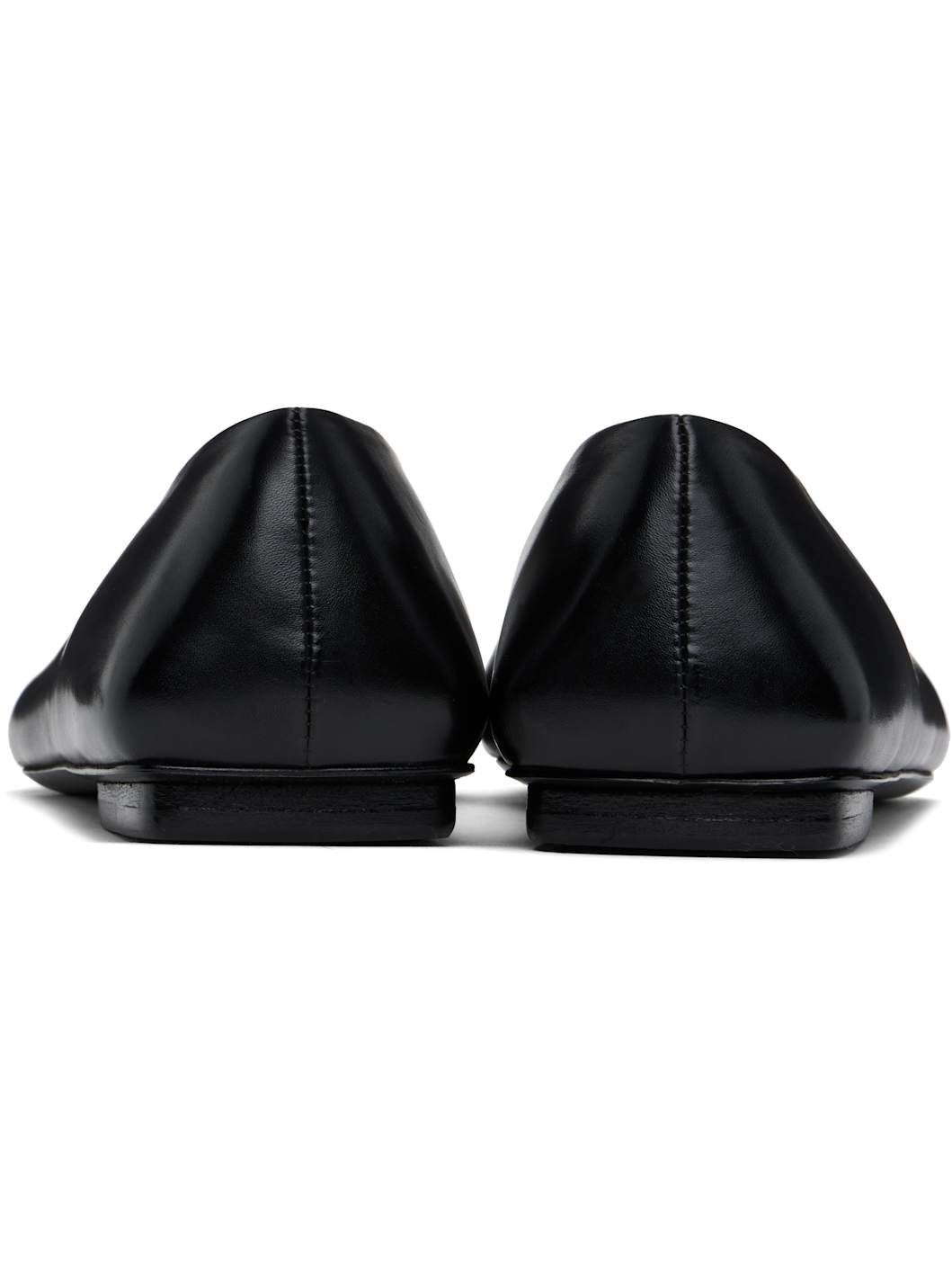 Black Ago Ballerina Flats - 2