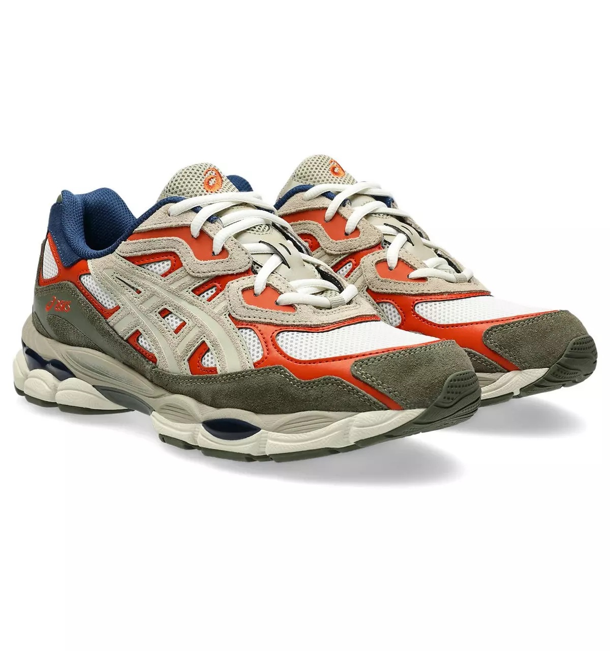 ASICS GEL-NYC "Cream/Orange" Unisex Shoe - 4