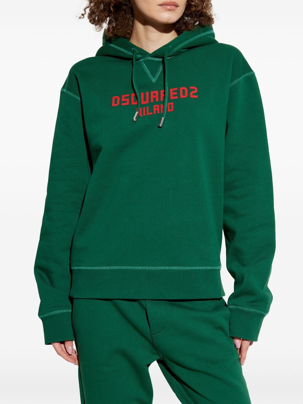 printed hoodie - 2