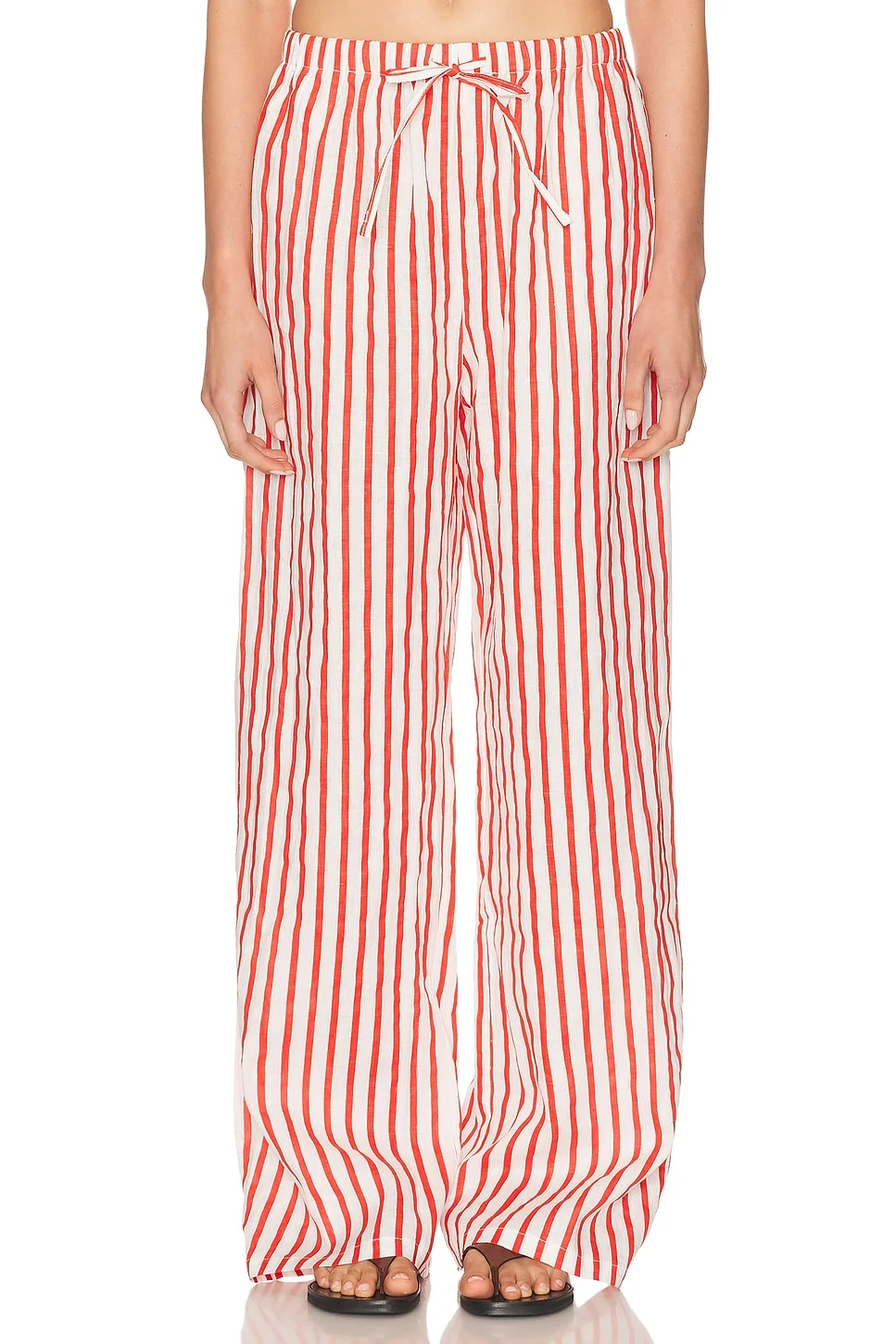 Linen Drawstring Pant - 1