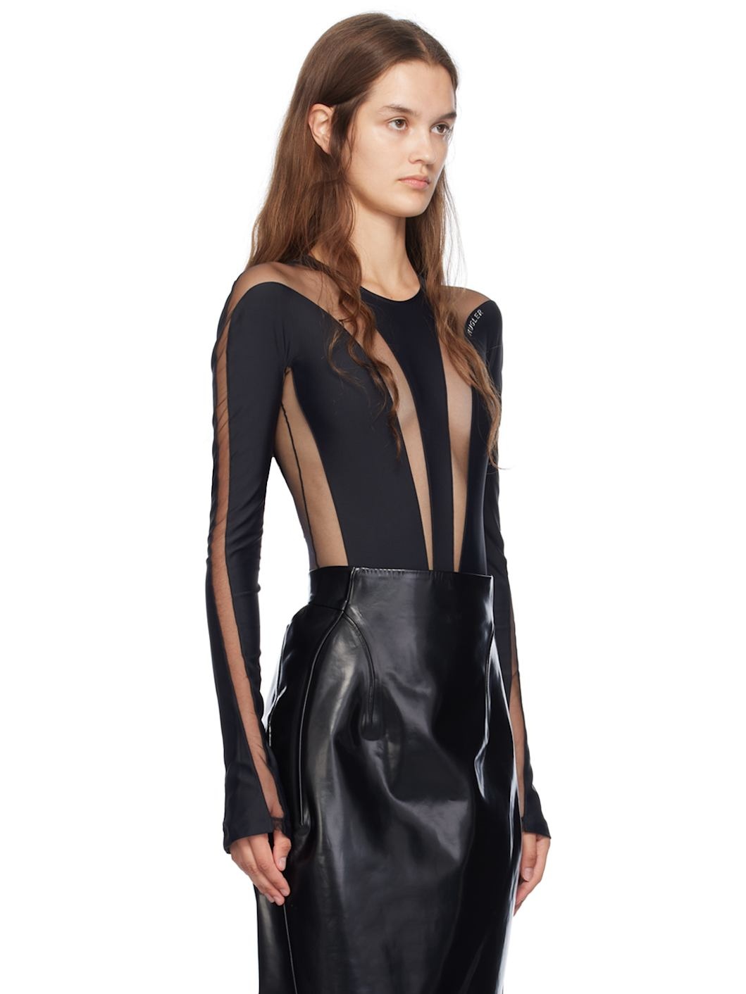 Black Shaping Bodysuit - 2